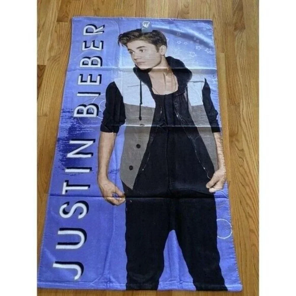 Justin Bieber 2013 Beach Towel Brand New with Tags